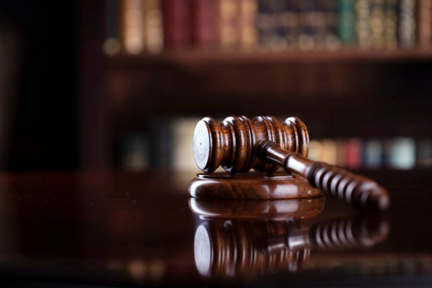 A judge's hammer.