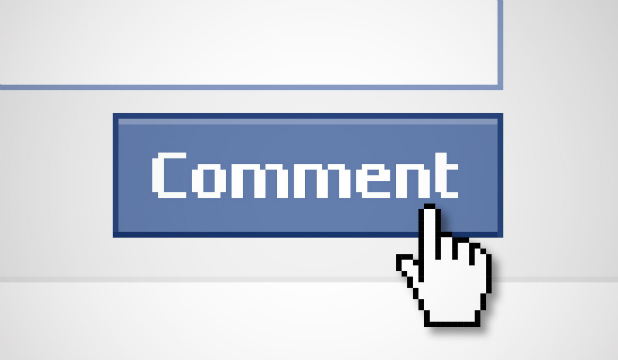 Comments welcome, as long as you agree with us