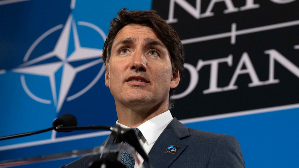 Tidbits justin trudeau speaking at nato