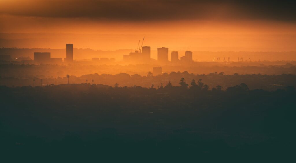 Not climate science view of skyline