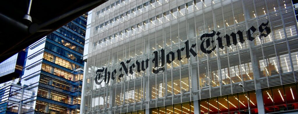 The New York Times headquarters