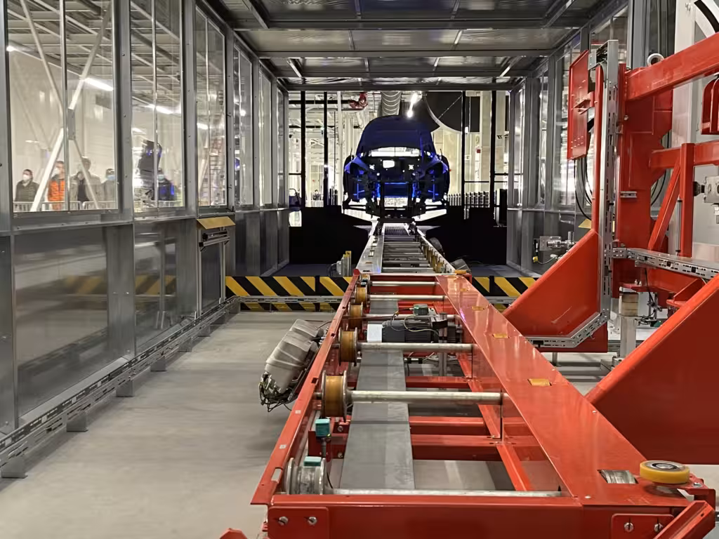 Auto manufacturing facility