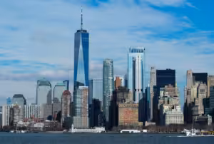 New York City financial district